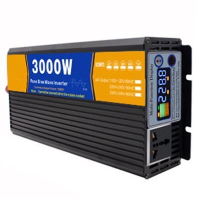 1pcs 3000W-5000W Pure Sine Wave Power Inverter - 12V-72V DC to 110V-220V AC for Solar, RV, Truck, Off-Grid, and Camping(3000W 48Vto220V)