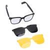 Bewinner AI Translation Glasses, Real Time Smart Translation Glasses with Mic Speaker Support 100+ Languages, Polarized Lens Bluetooth Audio Translator for Social Travel view 1