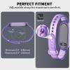 Nimuw Wristband for Plaud NotePin & NotePin S AI Voice Recorder, Adjustable Wearable Strap Compatible with Plaud AI Accessories (Light Purple) view 4