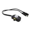 BUCNYKKHV DC5V-24V 12V Human Body Infrared Motion Sensor Detector Control LED Light bar photosensitive Sensor Switch DC Connector(TDL-2023 Black) view 1