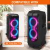 OUUTMEE Speaker Carry Cover Travel Bag Compatible with JBL Party Box 710 view 2
