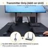 HDMI Wireless Transmitter Only, Requires Receiver, 328 ft Range, 0.05 s Low Latency, 2.4G + 5G Dual Band, Plug and Play, Mirror and Extend Display for Laptop, Tablet, Smartphone view 2