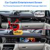 11" Co Pilot Screen for Porsche Panamera 971 2018-2023 Passenger Entertainment Screen Android Car Auto Stereo GPS Multimedia Player Navigation (8+128) view 2