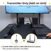 USB-C Wireless Transmitter Only, Requires Receiver, 328 ft Range, 0.05 s Low Latency, 2.4G + 5G Dual Band, Plug and Play, Mirror and Extend Display for Laptop, Tablet, Smartphone view 2