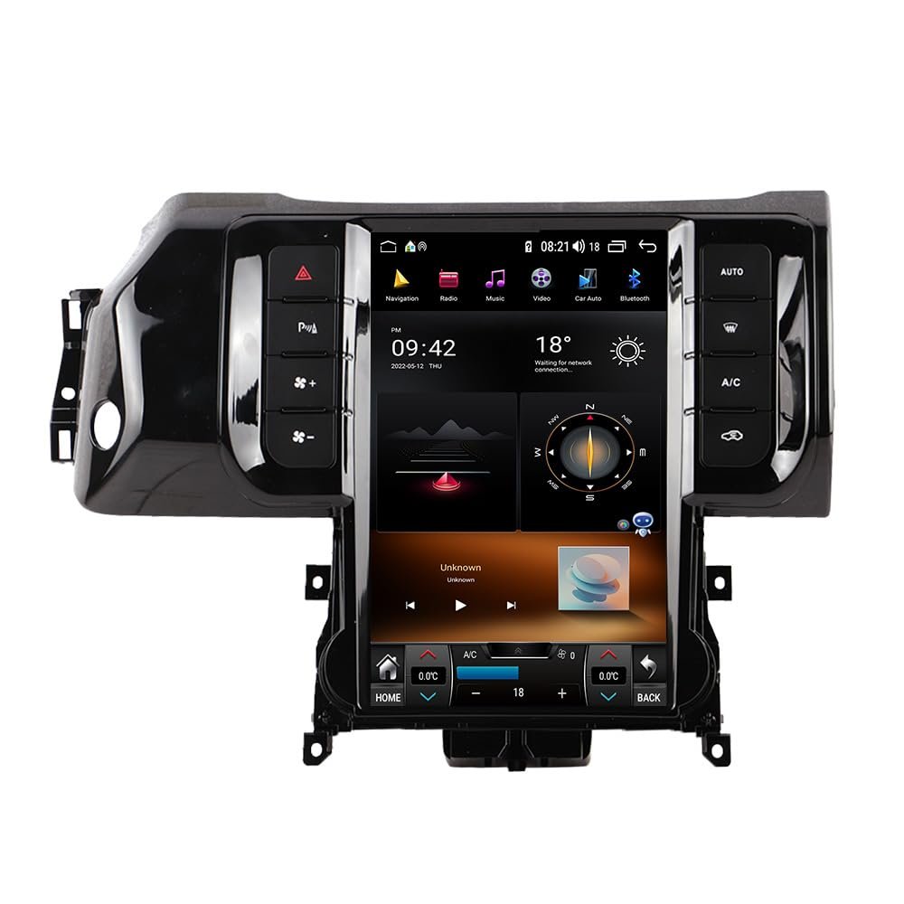 12.1inch Android 14.0 Car DVD Radio Multimedia Player GPS for Land Rover Range Rover Evoque LRX L538 2014-2018 AutoRadio Head Unit (OEM Bosch System, 8-256GB)