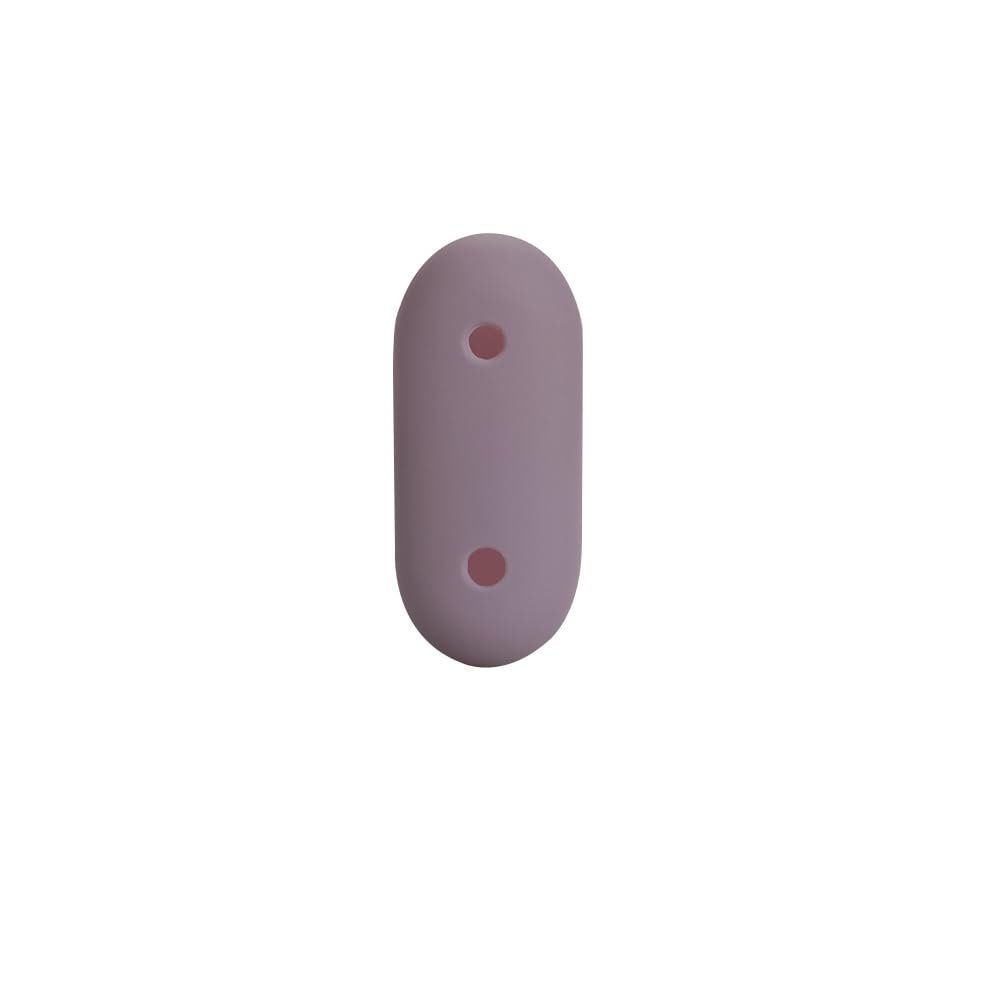 Protective Silicone Soft Sleeve Suitable for PLAUD NotePin AI Dustproof Shockproof and Durable Shell Case (Purple)