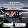 10.1" Large Touchscreen Linux Car Stereo - Universal Double Din Android Auto CarPlay Receiver for Fast & Stable Performance,HD 720P Display, BT5.0, Support Backup Camera & Steering Wheel Control view 2