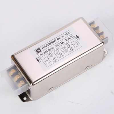 1PC AC 115/250V 3A EMI Power Line Filter Noise Suppressor CW4L3-3A-S(003)