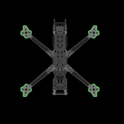 5inch Frame Kit Nazgul Evoque F5 V2 Compatible With F5D DeadCat And F5X Squashed X Designs Featuring 6mm Arms(F5X - Squashed X)
