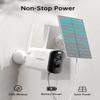 ZUMIMALL Solar Security Cameras Wireless Outdoor, 2K Camera for Home Security with 3MP Color Night Vision, 2.4GHz WiFi, 2-Way Talk, Spotlight & Siren, IP66 Weatherproof, Compatible with Alexa view 2