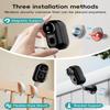 ZUMIMALL Solar Security Cameras Wireless Outdoor, 2K Camera for Home Security with 3MP Color Night Vision, 2.4GHz WiFi, 2-Way Talk, Spotlight & Siren, IP66 Weatherproof, Compatible with Alexa view 3