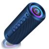 Portable Bluetooth Speaker, 2026 Bluetooth 5.4 Wireless Speaker with 20W HD Loud Stereo Sound, 20H Playtime, LED Lights, IP7, TWS Pairing, Built-in Mic, for Outdoor, Home, Beach, Party, Gift, Blue view 1