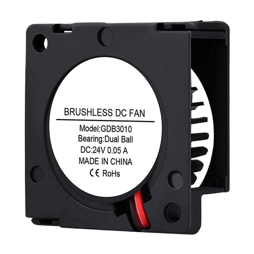 1Pcs 24V Fan 30mm 30x30x10mm Dual Ball Bearing Mini Blower Fan 3cm 30mmx10mm 3010 Micro Cooling Fan