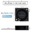 1Pcs 24V Fan 30mm 30x30x10mm Dual Ball Bearing Mini Blower Fan 3cm 30mmx10mm 3010 Micro Cooling Fan view 4