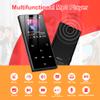 128GB MP3 Player with Bluetooth 5.3, SWOFY D50 Portable Music Player Built-in HD Speaker, FM Radio, Voice Recorder, HiFi Sound, E-Book, Earphones Included, Supports Expanded Up to 256GB Black view 4