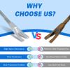 30" Halligan Tool, 45 Gauge Steel Forged Halligan Bar view 2