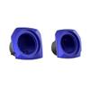 Advanblack Blue Streak Tour Trunk Pack Speaker Pods 6.5" Rear Audio Housing Color Matched Fit Harley King Tour Trunk Pack view 2