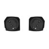 Advanblack Blue Streak Tour Trunk Pack Speaker Pods 6.5" Rear Audio Housing Color Matched Fit Harley King Tour Trunk Pack view 4