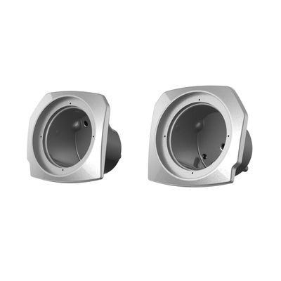 Advanblack Raven Fade Tour Trunk Pack Speaker Pods 6.5" Rear Audio Housing Color Matched Fit Harley King Tour Trunk Pack