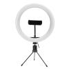 10 Inch USB Desktop Fill Light LED Light with Triangular Bracket, Dimmable 10% 100%, 3 Color Temperatures, Remote Control, for Live Broadcast, Studio Photography view 4