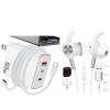 USB C Charger 65W 3-Port USB Headphone Mute-able Mic view 1