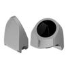 Advanblack Dark Platinum Tour Trunk Pack Speaker Pods 6.5" Rear Audio Housing Color Matched Fit Harley King Tour Trunk Pack view 4