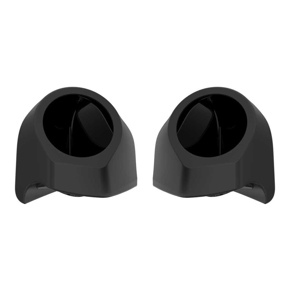 Advanblack Copperhead Tour Trunk Pack Speaker Pods 6.5" Rear Audio Housing Color Matched Fit Harley King Tour Trunk Pack