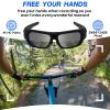 Camera Glasses HD 4K Video Camera Sunglasses, Smart Glasses Camera for Men Women, Action Camera with UV400 Protection Polarized Lens Support Photos/Videos Recording for Outdoor Activities view 3