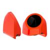 Advanblack Legendary Orange Tour Trunk Pack Speaker Pods 6.5" Rear Audio Housing Color Matched Fit Harley King Tour Trunk Pack view 4