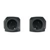 Advanblack Iron Horse Metallic Tour Trunk Pack Speaker Pods 6.5" Rear Audio Housing Color Matched Fit Harley King Tour Trunk Pack view 3