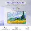 iFFALCON 75-Inch Class QLED 4K Smart TV, Ultra-Slim Picture Frame TV, 144Hz, HDR, Art Mode w/AI Art, Wide Color Gamut, Dolby Vision IQ, Dolby Atmos, Google Assistant Voice Remote(75F75, 2025 Model) view 2