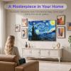 iFFALCON 75-Inch Class QLED 4K Smart TV, Ultra-Slim Picture Frame TV, 144Hz, HDR, Art Mode w/AI Art, Wide Color Gamut, Dolby Vision IQ, Dolby Atmos, Google Assistant Voice Remote(75F75, 2025 Model) view 4