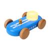HBCIDC Wooden Go-Kart Night Light 7 Color Adjustable, USB Rechargeable (Blue) view 1