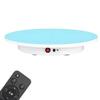 AiODiO Large Photography Turntable Electric Motorized Rotating Turntable Display StandRemote Control Photography Turntable 360 Degree 220 Lbs Load Auto Rotating Platform 42cm100kg-White view 1