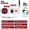 AiODiO Large Photography Turntable Electric Motorized Rotating Turntable Display StandRemote Control Photography Turntable 360 Degree 220 Lbs Load Auto Rotating Platform 42cm100kg-White view 3