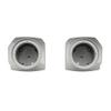Advanblack Mercury Silver Tour Trunk Pack Speaker Pods 6.5" Rear Audio Housing Color Matched Fit Harley King Tour Trunk Pack view 3