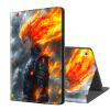ETLKJVBL for iPad Air 13 Inch Case M3 2025 & M2 2024, Auto Sleep/Wake, Anime The Fiery Warrior Multiple Angles Viewing Folio Stand Case for iPad Air 13 Inch 2025/2024 Tablet view 1