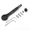 Bicycle Computer Mount Aluminum Alloy Handlebar Bracket Compatible For Garmin For Edge For Wahoo For Elemnt For Bryton For Rider Series Adjustable Angle For Road Bike view 1