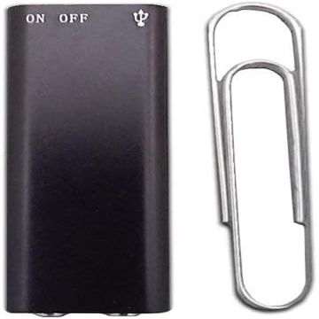 hotsell999 Worlds Smallest Micro Voice Recorder with 90 Hours of Storage | One Touch Voice Recording | 8GB Internal Flash Memory Digital Audio Recorder | Fast 2 Hour Recharge
