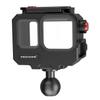 FEICHAO 262ft/80m Underwater Diving Case with 1/4 Thread, Cold Shoe Mount Compatible with Ace Pro/Ace Pro2 (1" Ball Head Mount) view 1