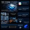 ASUS NUC 14 Essential Mini PC, Intel N150 Processor(4C/4T,Up to 3.6GHz)16GB DDR5 RAM & 512GB PCIe4 NVMe SSD Versatile Intel NUC Mini Computers, TypeC 3.2, 4K URD, BT5.3, WiFi6E, Win11 Pro preinstalled view 2