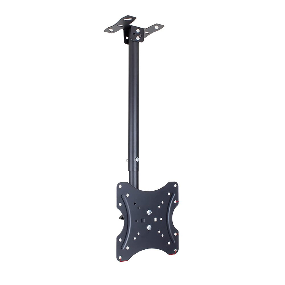 KOMFGT TV Stand tv Wall Mount TV Ceiling Mount Bracket, Adjustable Height TV Mount, Fits Most 12-32 Inch LED Screen Display, with Loading 66 Lbs,0.85m2.8m