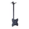 KOMFGT TV Stand tv Wall Mount TV Ceiling Mount Bracket, Adjustable Height TV Mount, Fits Most 12-32 Inch LED Screen Display, with Loading 66 Lbs,0.85m2.8m view 1