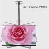KOMFGT TV Stand tv Wall Mount TV Ceiling Mount Bracket, Adjustable Height TV Mount, Fits Most 12-32 Inch LED Screen Display, with Loading 66 Lbs,0.85m2.8m view 3