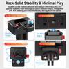 FEICHAO 262ft/80m Underwater Diving Case with 1/4 Thread, Cold Shoe Mount Compatible with Ace Pro/Ace Pro2 (Quick Release 2-Slot Mount) view 3