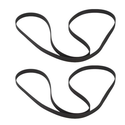 CHEOTIME 2Pcs Turntable Belt,5.71x0.2x0.02in Rubber Belts for Replacement Record Player Gramophone All Kinds of Belt Driven Turntables,Gramophone Turntable