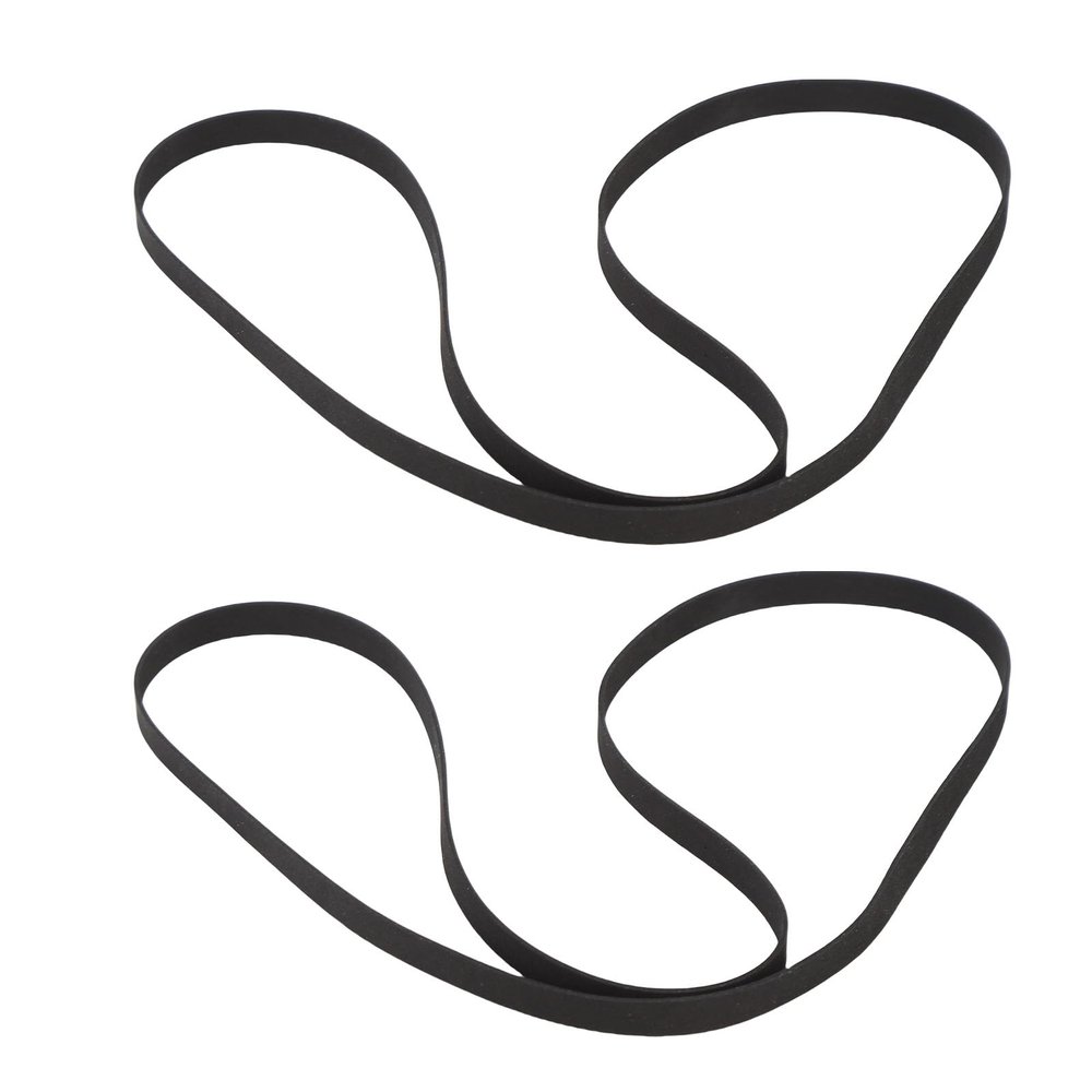 CHEOTIME 2Pcs Turntable Belt,5.71x0.2x0.02in Rubber Belts for Replacement Record Player Gramophone All Kinds of Belt Driven Turntables,Gramophone Turntable