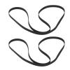 CHEOTIME 2Pcs Turntable Belt,5.71x0.2x0.02in Rubber Belts for Replacement Record Player Gramophone All Kinds of Belt Driven Turntables,Gramophone Turntable view 1