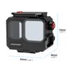 FEICHAO 262ft/80m Underwater Diving Case with 1/4 Thread, Cold Shoe Mount Compatible with Ace Pro/Ace Pro2 (Case Only) view 2