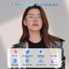 AI Smart Glasses, Bluetooth 6.0 Real-Time Translation Glasses for Men Women with 164 Languages & AccentsColor-Changing Lenses, No Subscription Audio Sunglasses with Speaker for Business TravelPink view 2